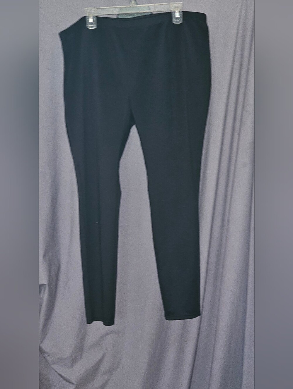 Source Unknown Black Skinny Ponte Leggings